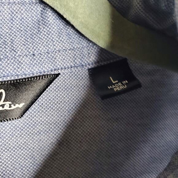 Travis Mathew blue lightweight polo shirt Size Large Great condition - Picture 4 of 11